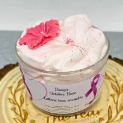 Bougie chantilly lutte contre le cancer 1€ reversé