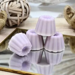 Lot de 4 cannelés parfum lilas