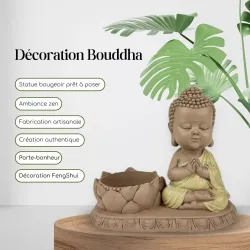 Bougeoir décoratif ZEN Bouddha