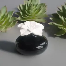 Diffuseur par capillarité noir pour parfum d'ambiance