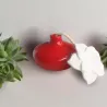 Diffuseur par capillarité rouge pour parfum d'ambiance