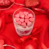 Bougie love rose Saint Valentin monoï vanillé