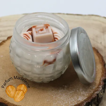 Fondant crémeux Chantilly à la cire végétale - Parfum Madeleine