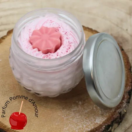 Fondant crémeux Chantilly à la cire végétale - Parfum pomme d'amour