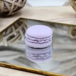 Fondant parfumés a la fleur de tiaré forme macaron