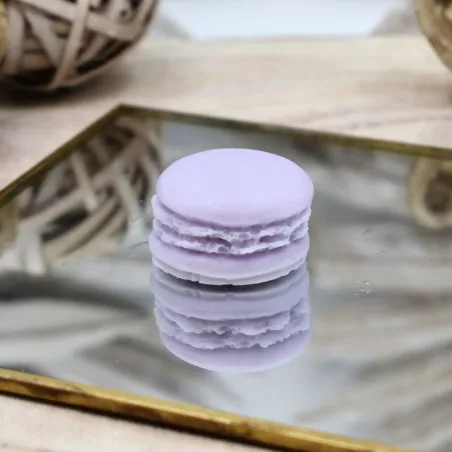 Fondant parfumés a la fleur de tiaré forme macaron