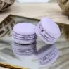 lot de 2 fondants parfumés en forme de macaron à la fleur de tiaré