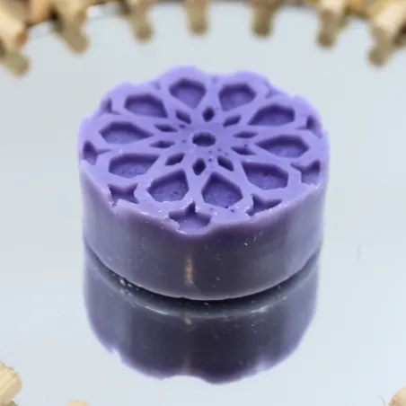 Fondant parfum lilas en cire végétale