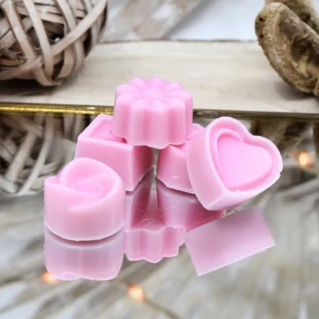 lot de 5 fondants parfumés à la rose