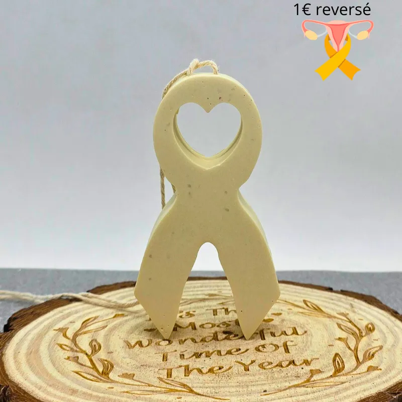 Ruban parfumé en jesmonite Lutte contre l'endométriose 1€ reversé Ruban parfumé en jesmonite Lutte contre l'endométriose 1€ reversé