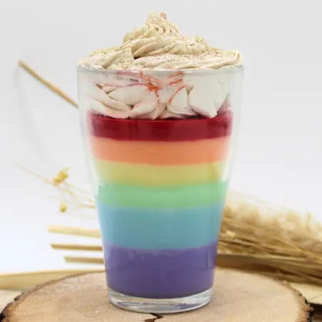 Bougie Arc En Ciel parfum fruits des bois
