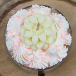 Bougie chantilly parfum fleur de cerisier thème florale