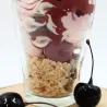 Bougie maxi gourmande cerise noire