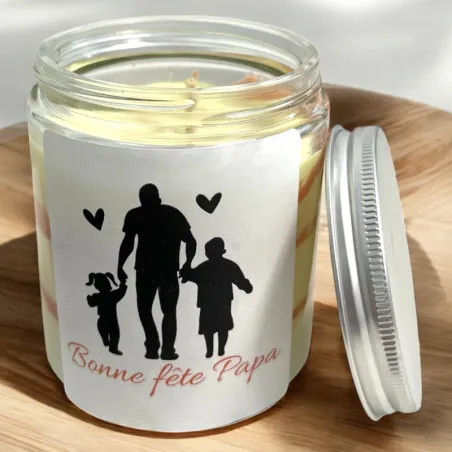 Bougie "Fête des pères" parfumée inspirée des grands parfums