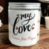 Bougie "Bonne fête Papa" parfumée inspirée des grands parfums