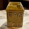 Petit brûle parfum design maison marron clair
