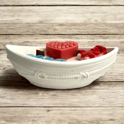 Bougie bateau parfumée fête des pères fan formule 1