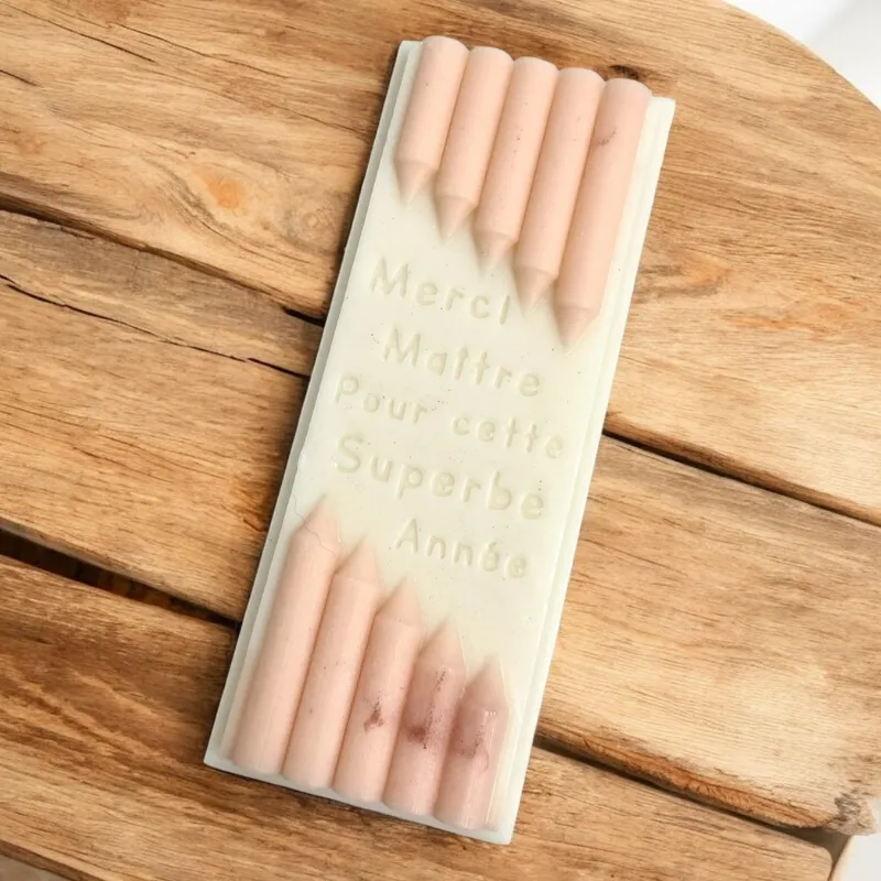 Fondant parfumé à casser "Merci Maître"