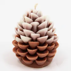 Bougie parfumée pomme de pin déco de Noël
