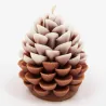 Bougie parfumée pomme de pin déco de Noël
