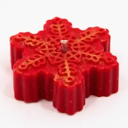 Bougie parfumée étoile des neiges