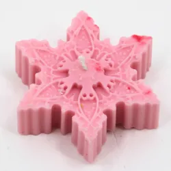 Bougie parfumée étoile des neiges