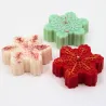 Lot de 3 bougies parfumées Etoile des neiges