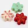 Lot de 3 bougies parfumées Etoile des neiges