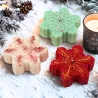 Lot de 3 bougies parfumées Etoile des neiges