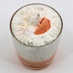 Bougie chantilly parfumée orange canelle