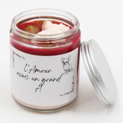 Bougie parfumée papillon Amour