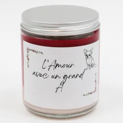 Bougie parfumée papillon Amour