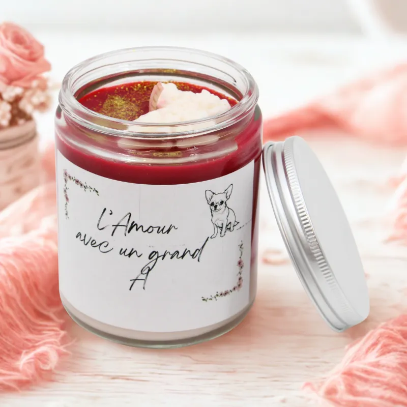 Bougie parfumée papillon Amour