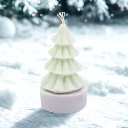 Bougie parfumée sapin de Noël