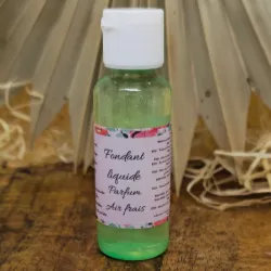 Fondant liquide parfum fleur de coton et paillette biodégradable.